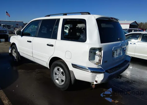 2003 Honda Pilot Ex-L z USA, uszkodzony, nr VIN 2HKYF18523H537256